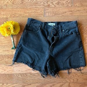 Madewell The momjean short size 29